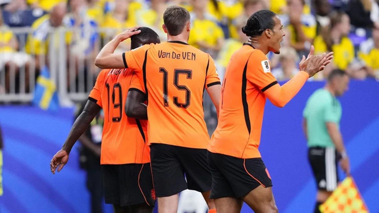 Tam 6 gol atıldı! Hollanda, İsveç'i farklı geçti