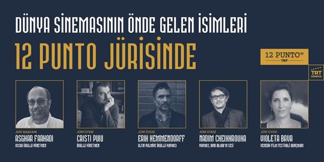 Dünya sinemasının önde gelen isimleri 12 Punto 2026 jürisinde