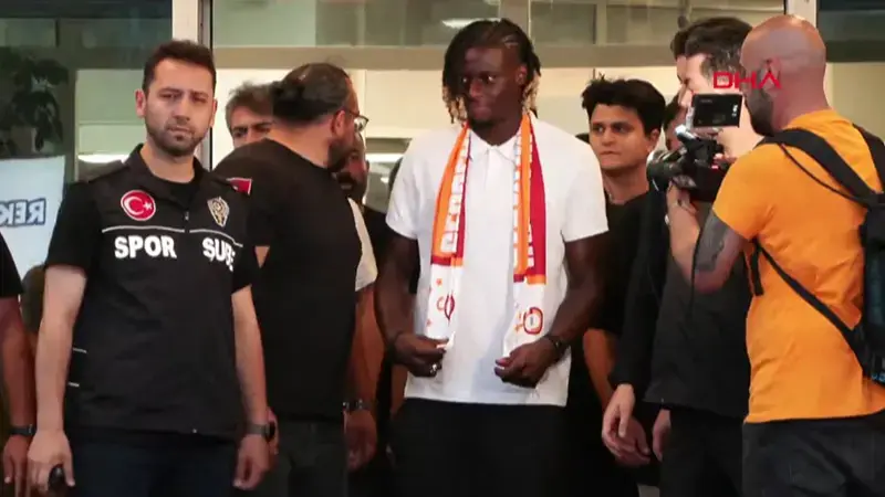 Ugochukwu, Galatasaray için İstanbul'da