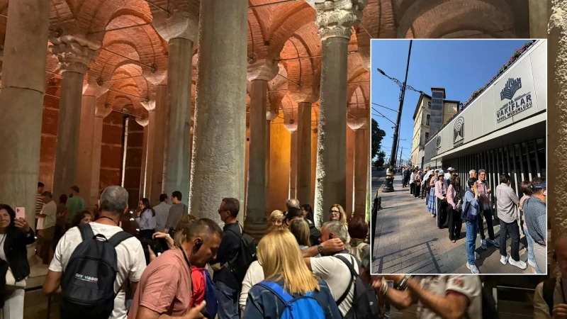 Bakım çalışmaları tamamlandı: Yerebatan Sarnıcı yeniden açıldı