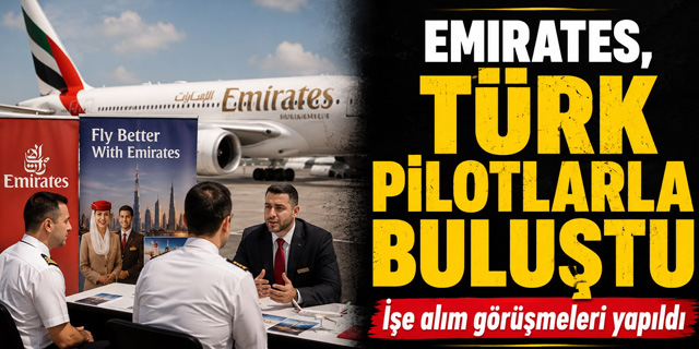 Emirates'ten Türk pilotlara 500 bin dolarlık teklif!