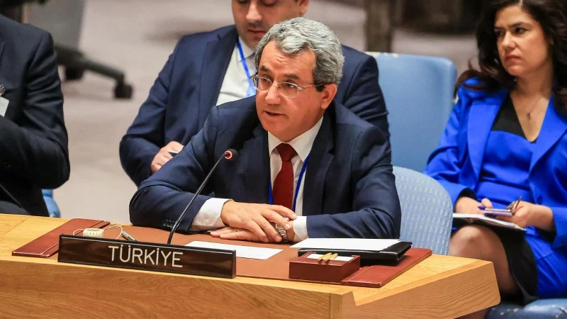 Türkiye'den BM Güvenlik Konseyinde Suriye'ye destek mesajı