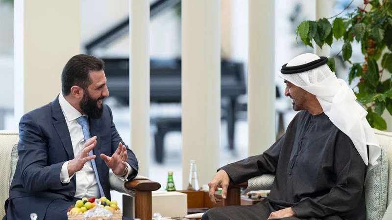 BAE ve Suriye arasında kritik görüşme: Bin Zayid ile Şara telefonda görüştü