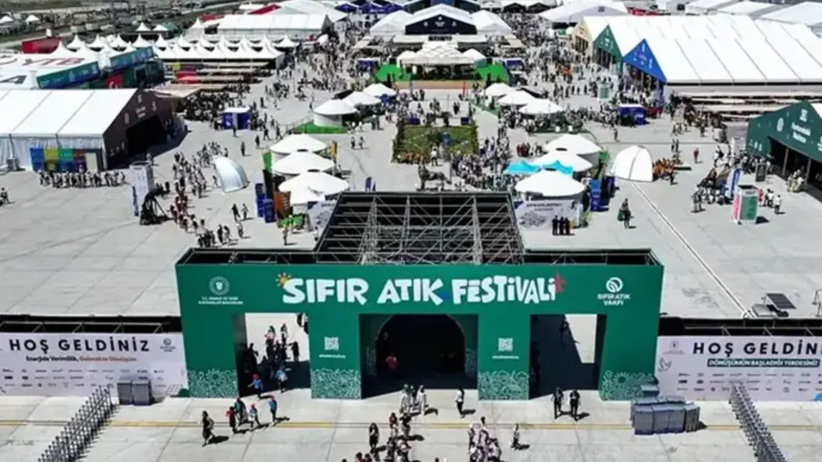 Sıfır Atık Vakfı Başkanı Ağırbaş: Festivalde 1 milyondan fazla insanımızı, 183 ülkeden misafirlerimizi ağırlıyoruz