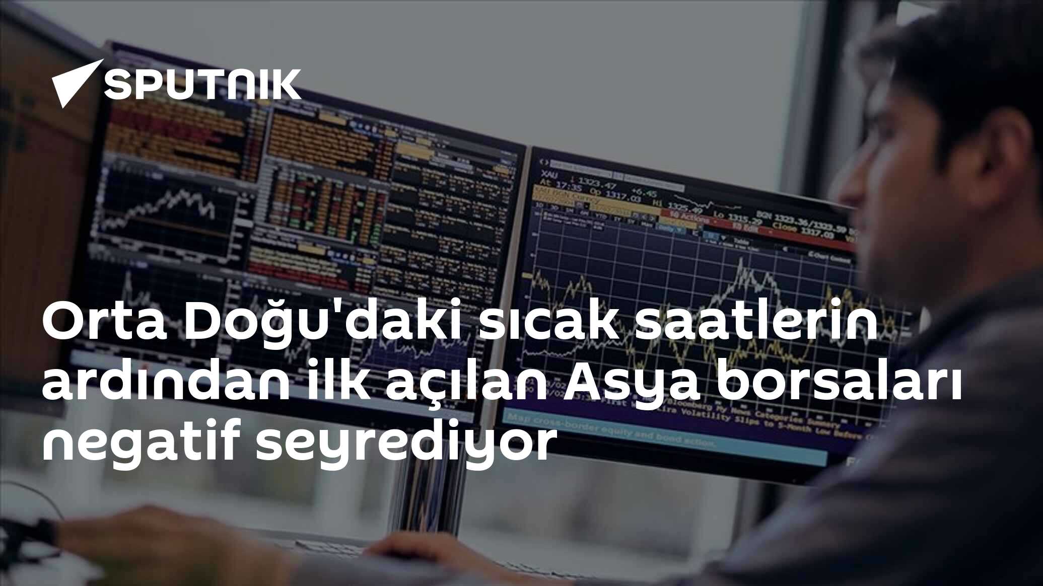 Orta Doğu'daki sıcak saatlerin ardından ilk açılan Asya borsaları negatif seyrediyor