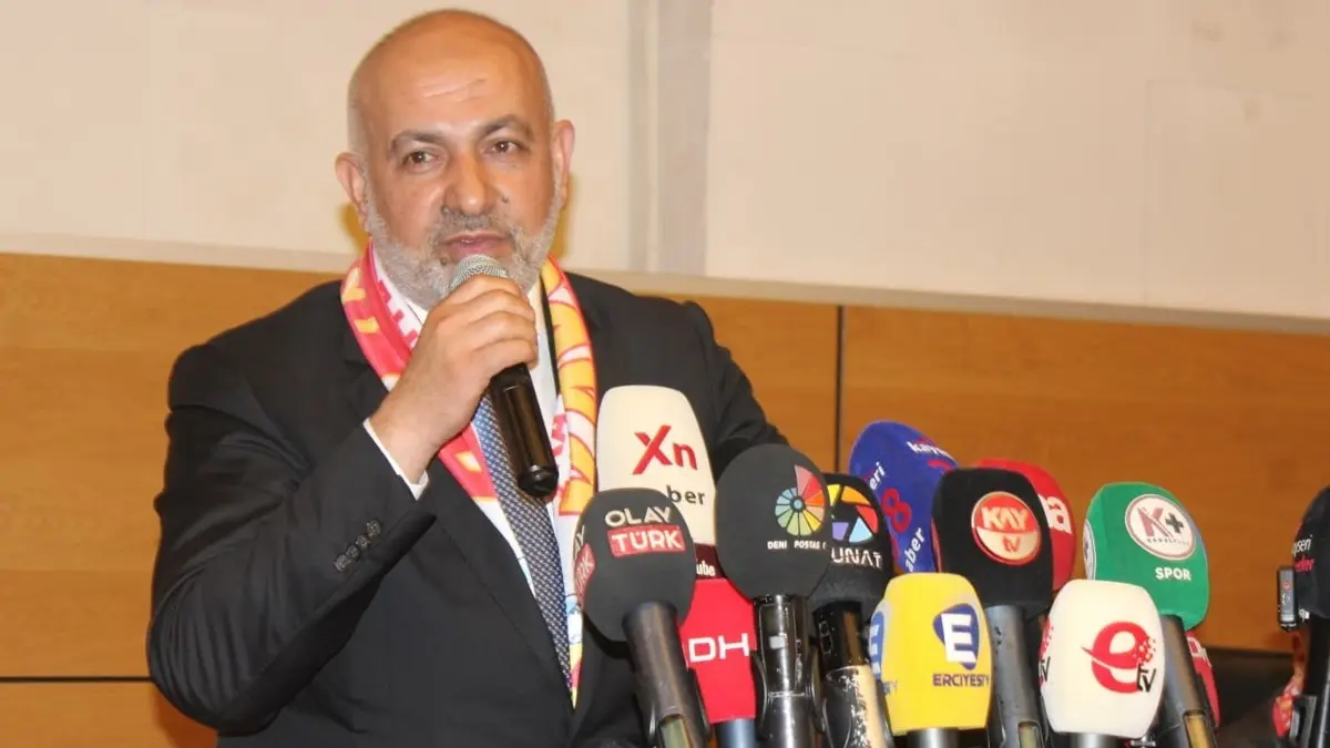 Kayserispor'da yeni başkan Ali Çamlı!