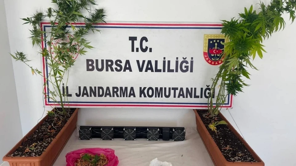 Bursa'da uyuşturucu operasyonu: Üç kişi gözaltına alındı