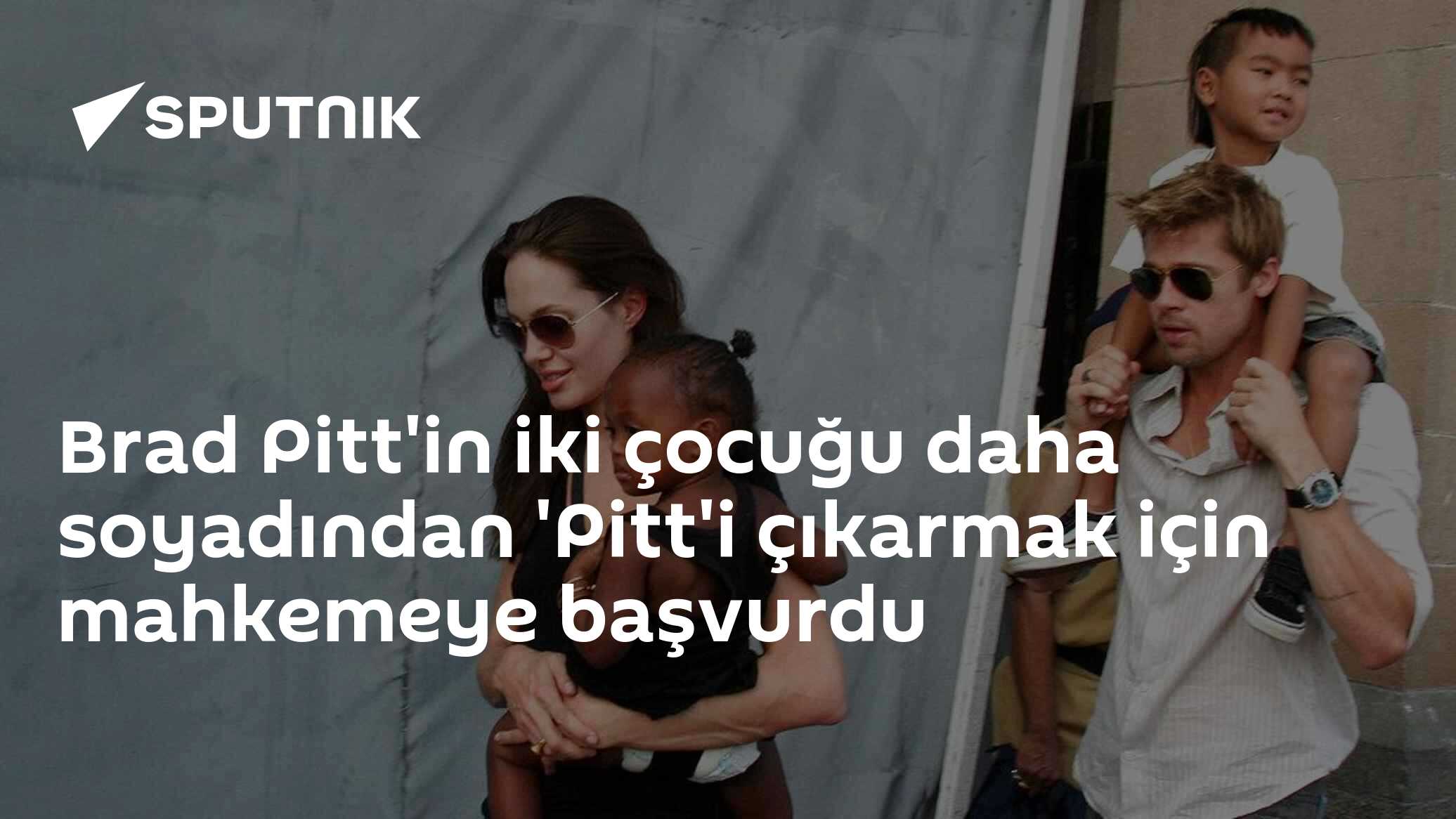 Brad Pitt'in iki çocuğu daha soyadından 'Pitt'i çıkarmak için mahkemeye başvurdu