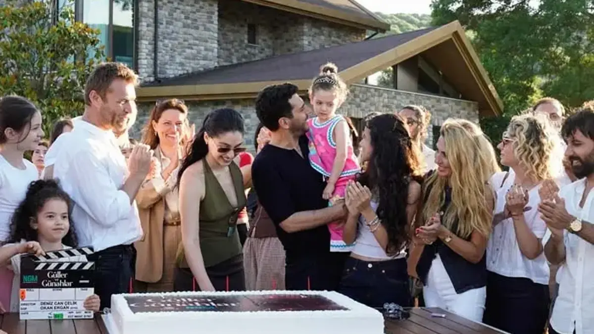 Güller ve Günahlar'ın Sezon Finaline Pastalı Kutlama