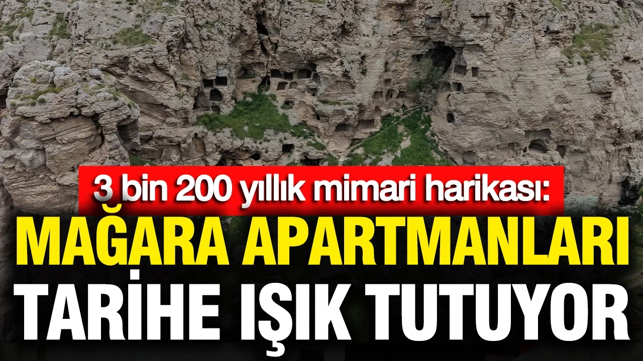 3 bin 200 yıllık mimari harikası: Mağara apartmanları tarihe ışık tutuyor