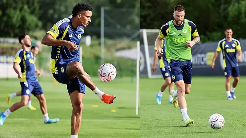 Fenerbahçe Avusturya kampında günü çift antrenmanla tamamladı