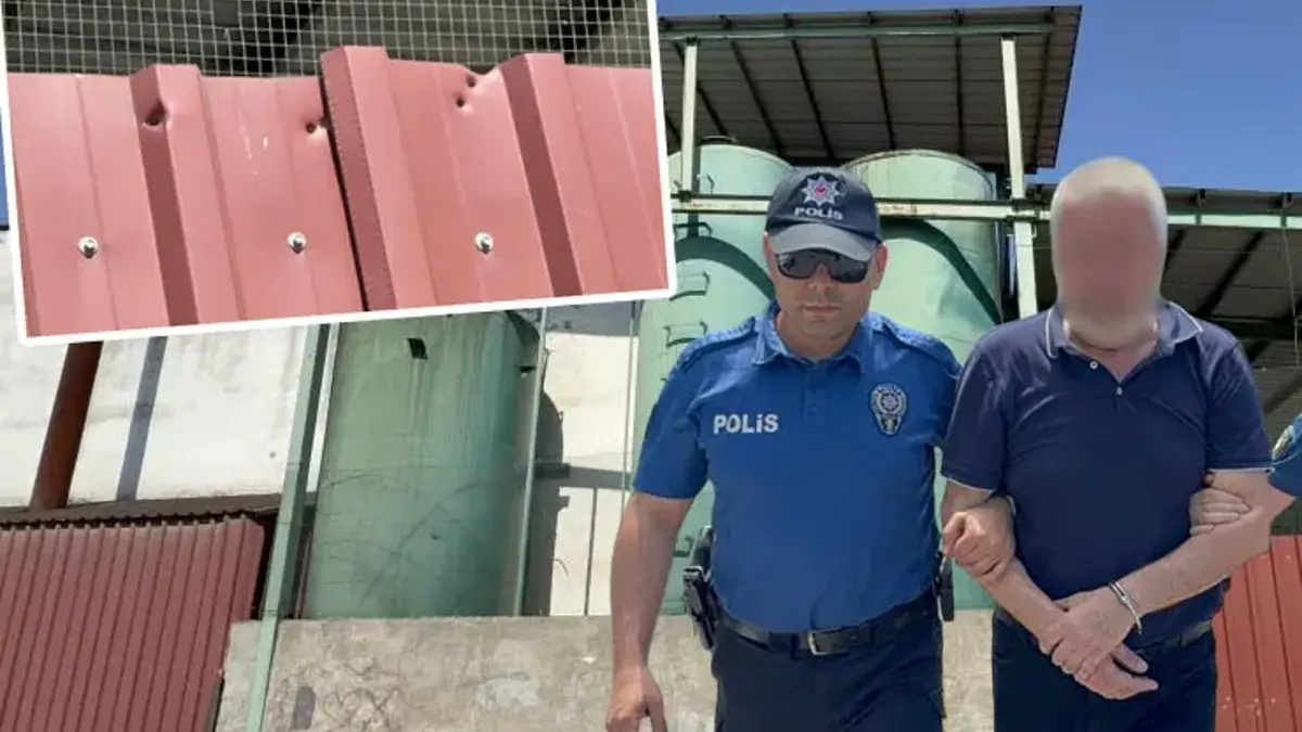 Mermiler tiner ve solvent depolarına isabet etti! Polisler hastanelik oldu