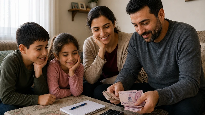 Asgari ücret kadar hane geliri
