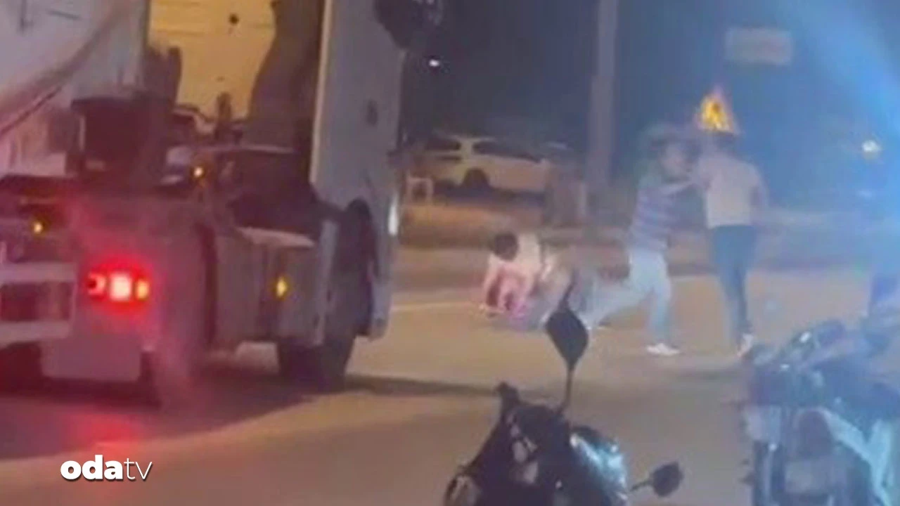 Hatay'da silahlı kavga kamerada
