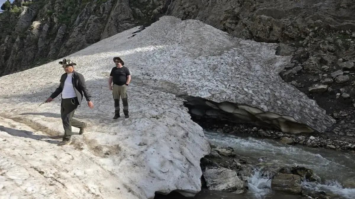 Van Gölü gücünü buradan alıyor: Erimeler başladı