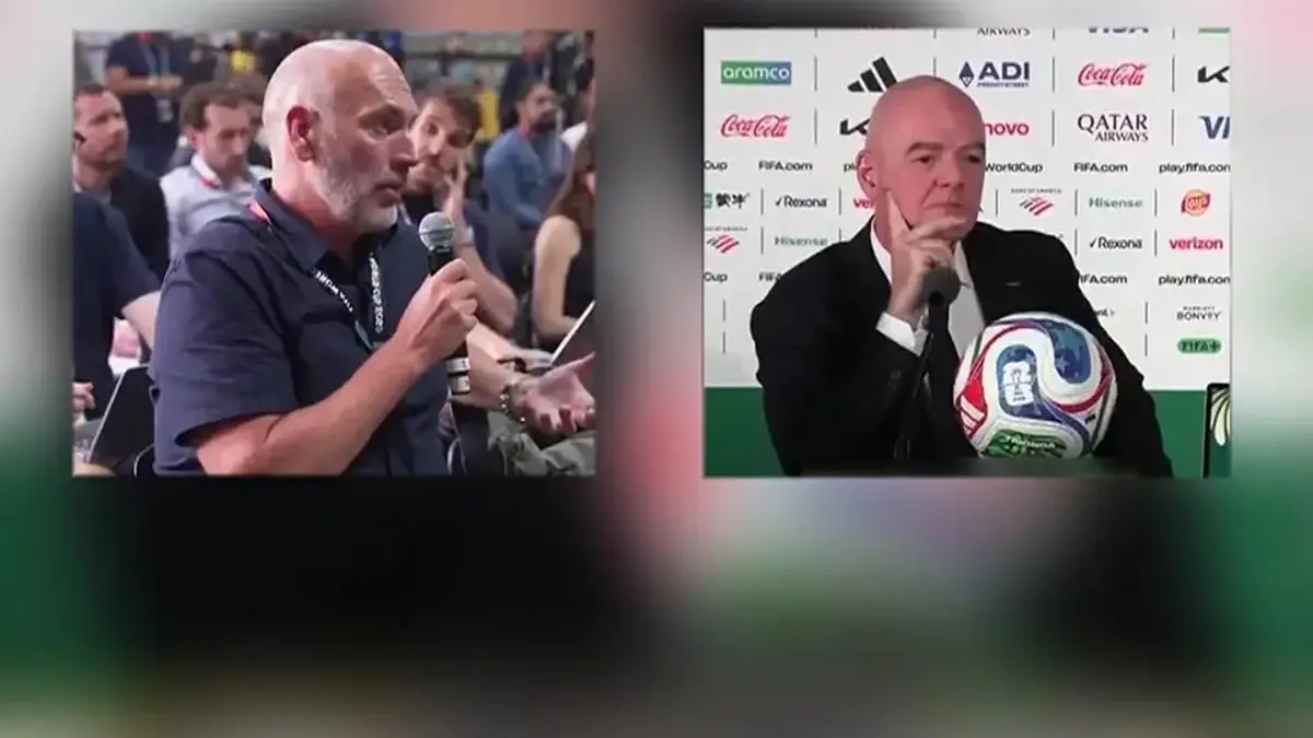 FIFA Başkanı Infantino'yu terleten Dünya Kupası sorusu