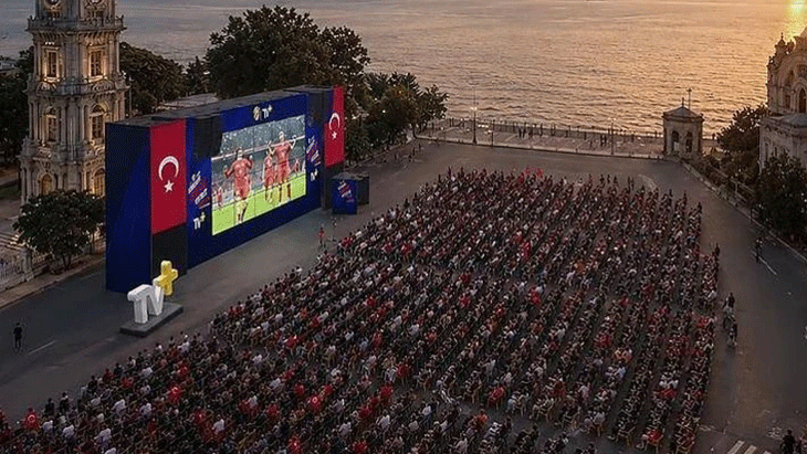 A Milli Takım Heyecanı Dolmabahçe’de yaşanacak
