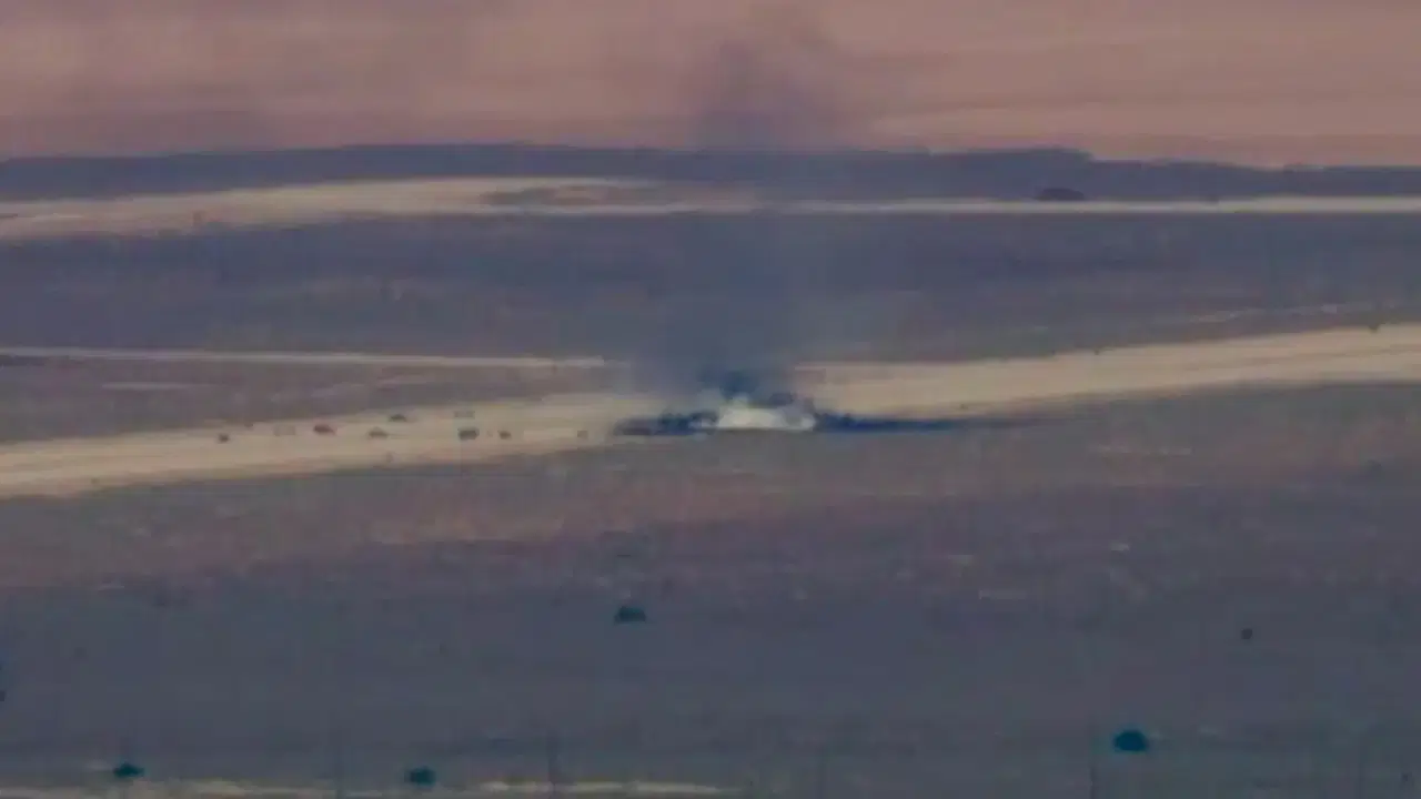 ABD Hava Kuvvetleri'nin bombardıman uçağı düştü