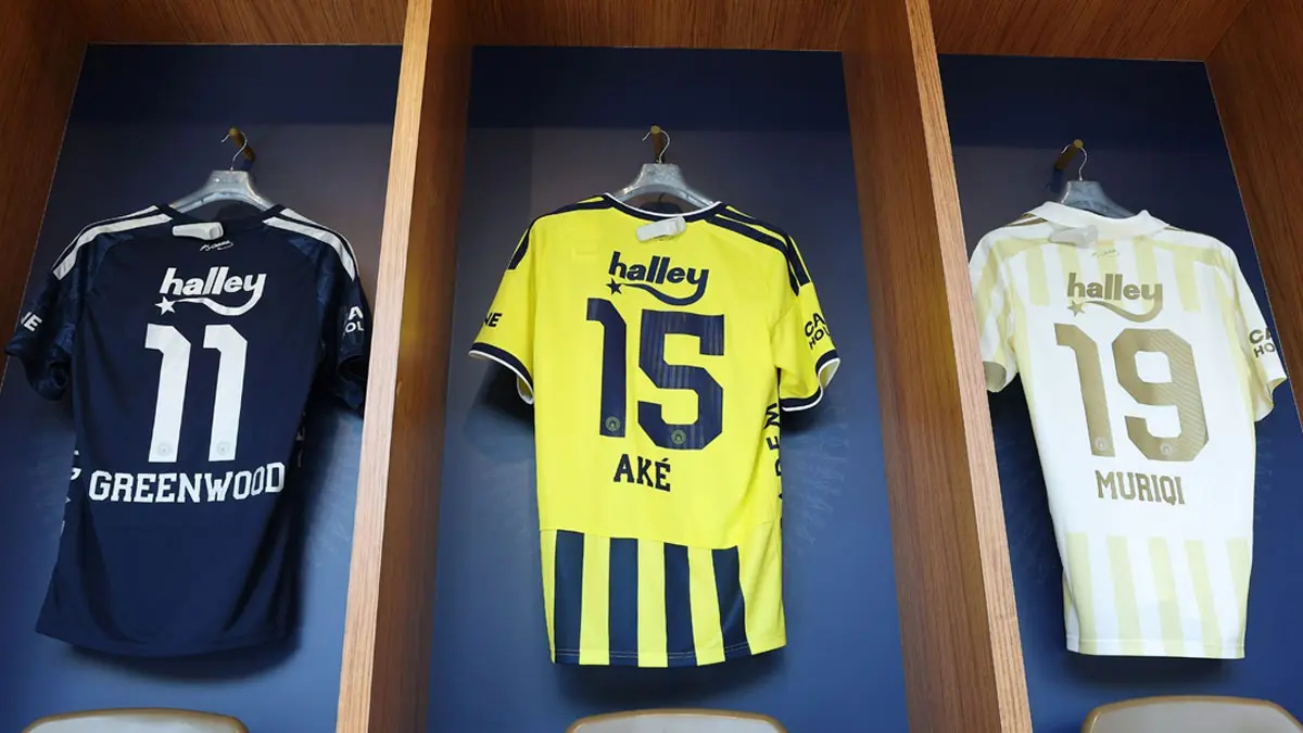 Fenerbahçe'de Greenwood, Ake ve Muric'in formaları satışa çıktı