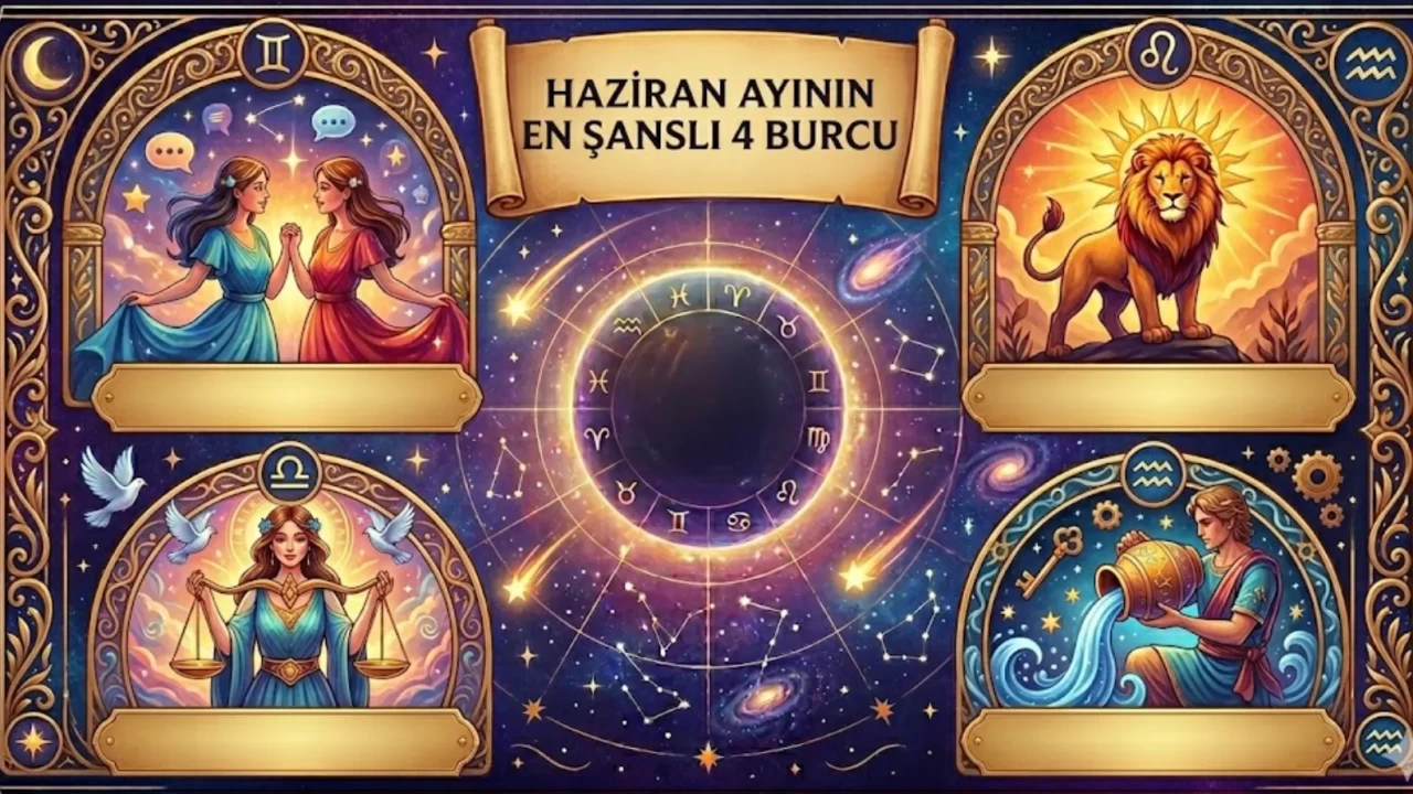 Haziran ayının şanslıları belli oldu: İşte bu ayın parlayan 4 burcu!