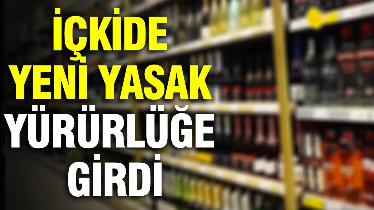 İçkide yeni yasak yürürlüğe girdi: 1 milyon TL cezası var