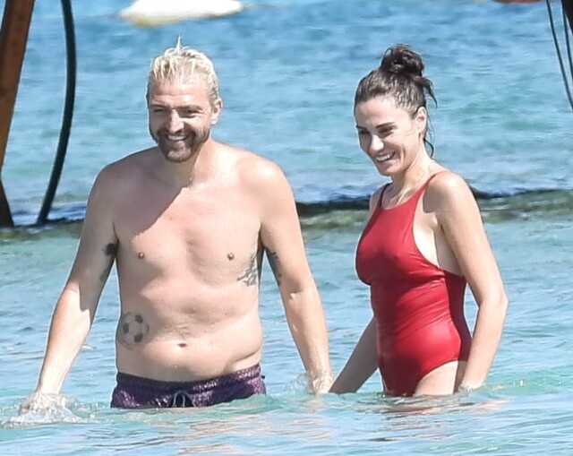Şükran Ovalı ve Caner Erkin tatilde görüntülendi