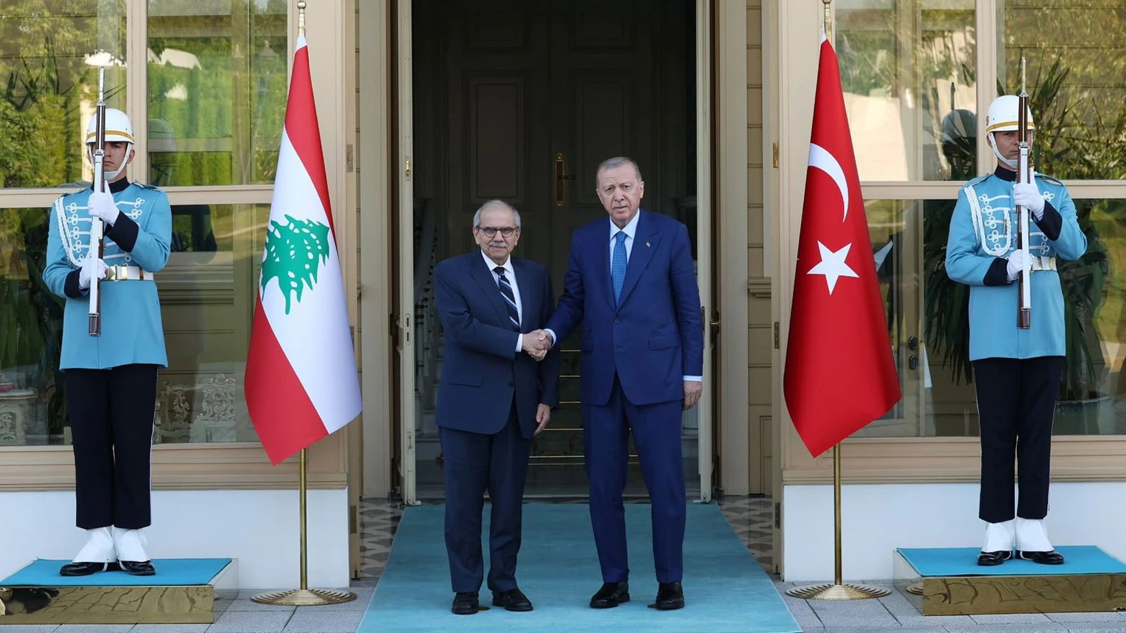 Cumhurbaşkanı Erdoğan’dan Lübnan Başbakanı Selam’a anlamlı jest