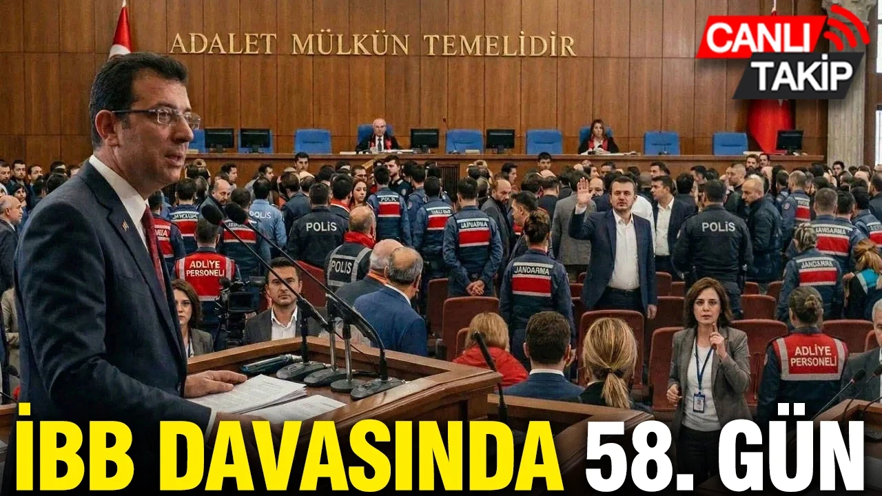 İBB davasında 58’inci duruşma