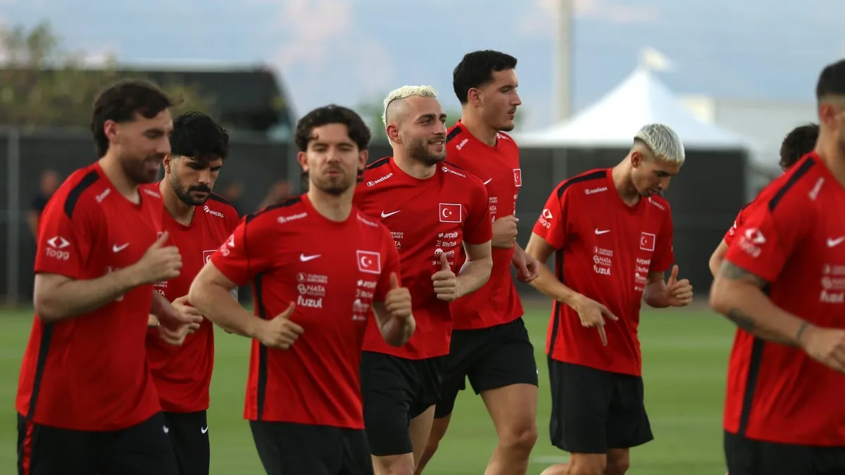 Bizim Çocuklar Paraguay maçı hazırlıklarına başladı