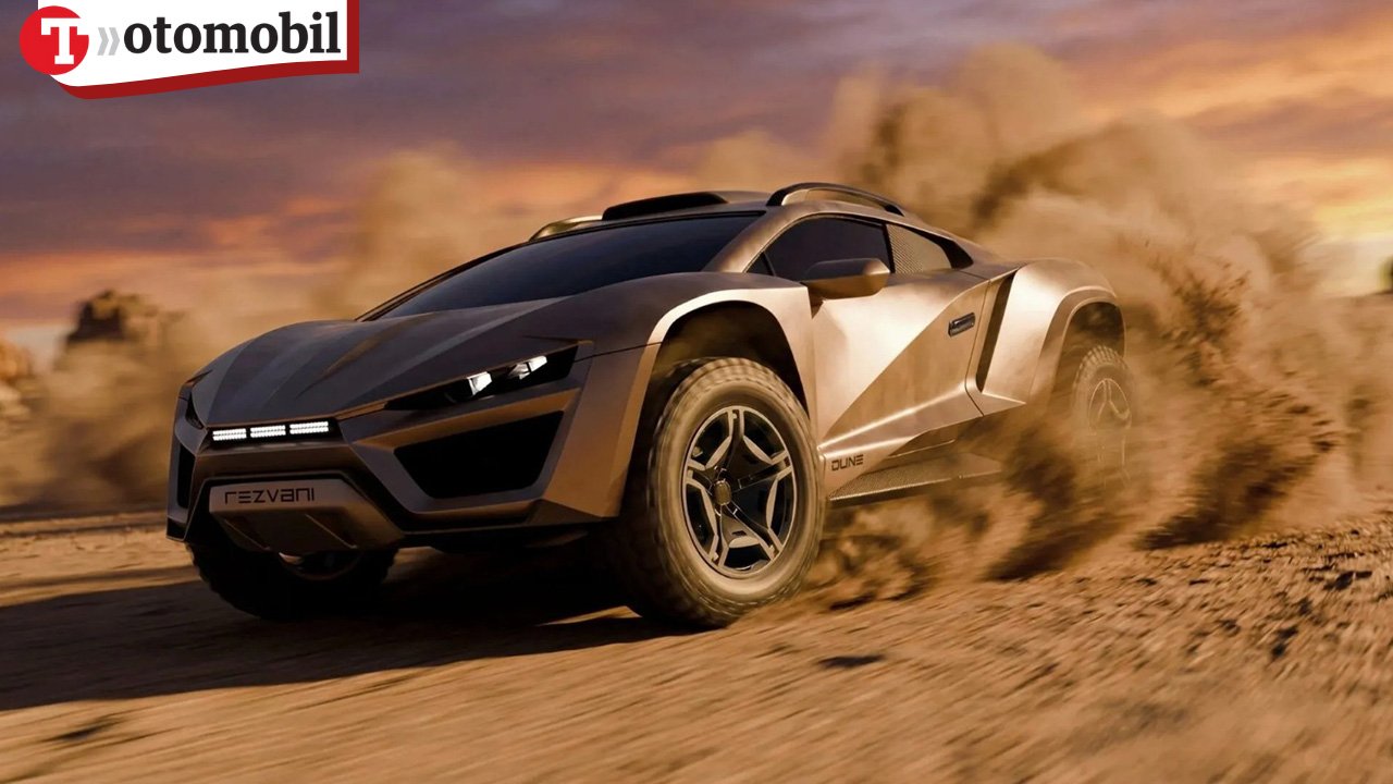Lamborghini Huracan çöl canavarına dönüştü: Rezvani Dune'dan sadece 7 adet üretilecek