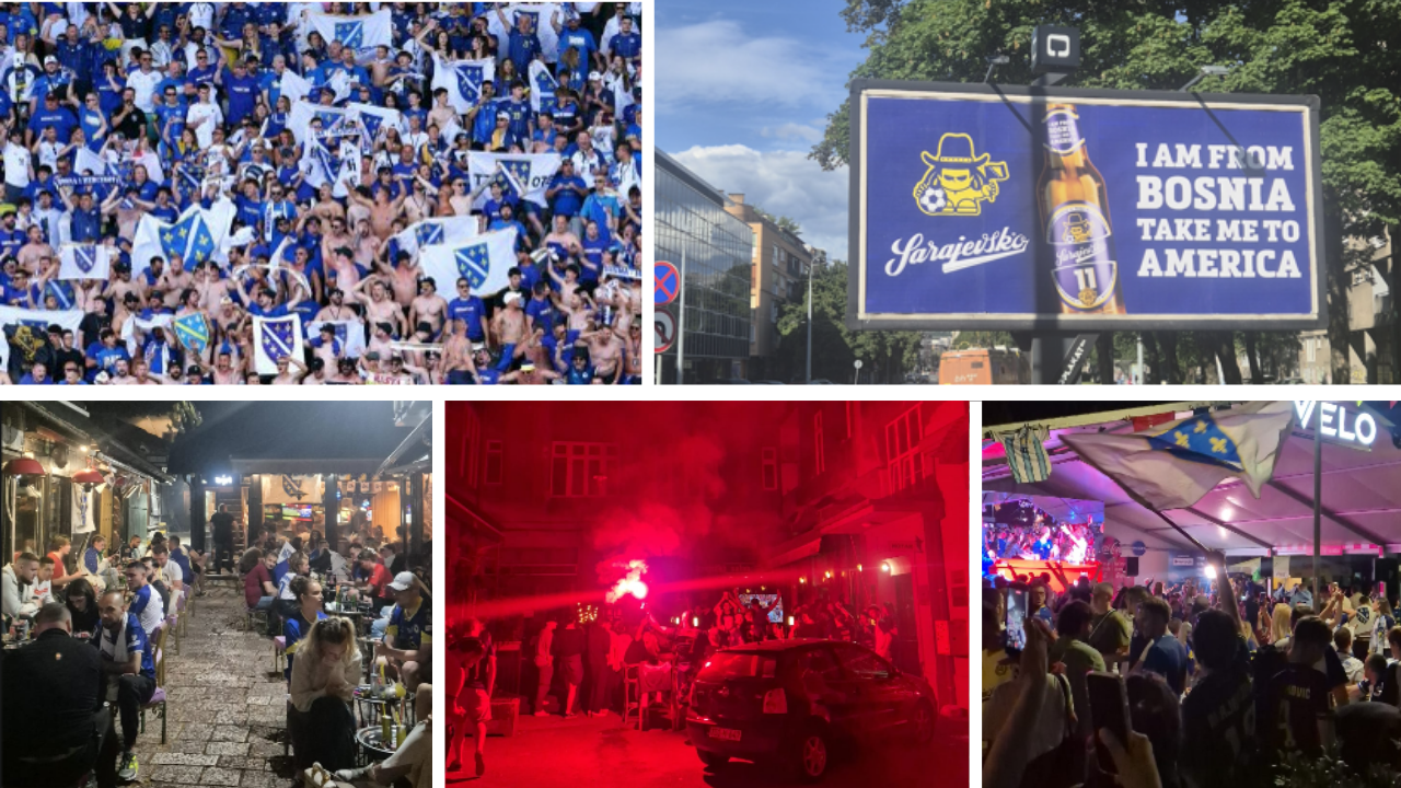 Bosna’dan Dünya Kupası geçti, geriye zambaklı bayraklar kaldı