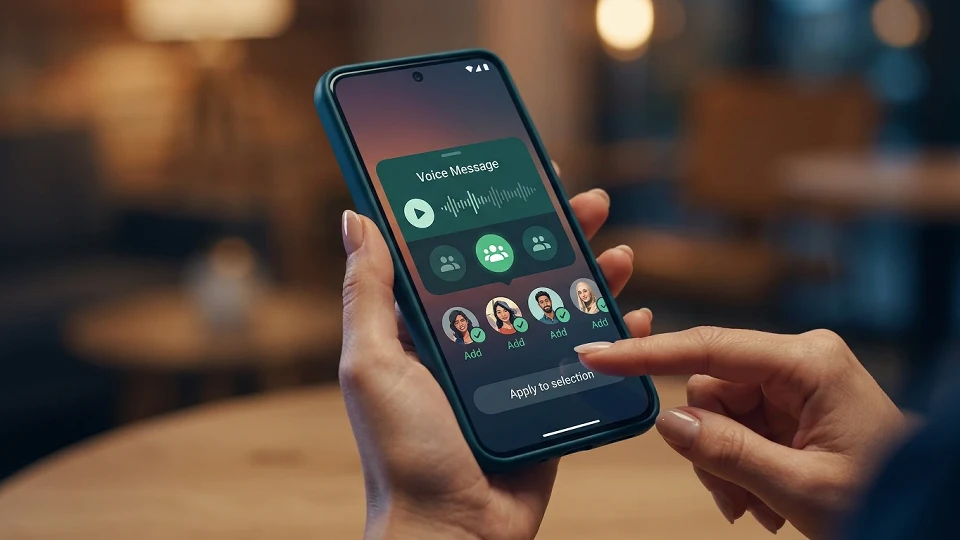 WhatsApp Android kullanıcıları için büyük kolaylık getiriyor: Aynı sesli mesaj tek kayıtla birden fazla kişiye gönderilecek TEKNOLOJİ HABERLERİ