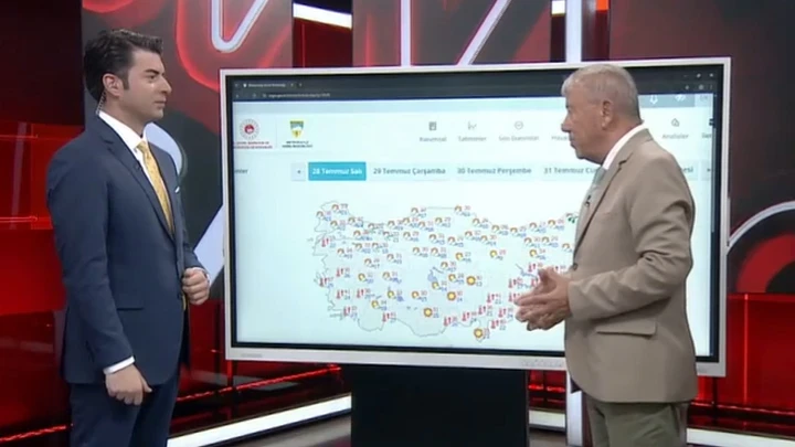 Arap Yarımadası üzerinden sıcak hava dalgası geliyor! Hangi bölgeler etkilenecek? Prof. Dr. Şen'den canlı yayında açıklama