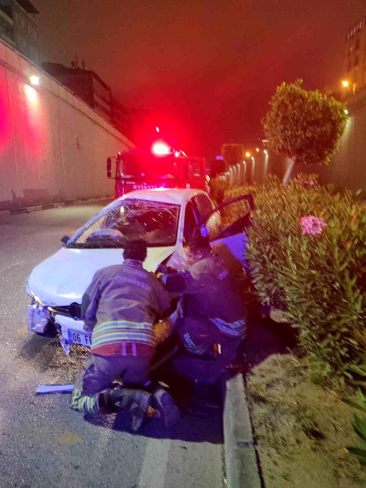 İskenderun'da trafik kazası: 1 yaralı