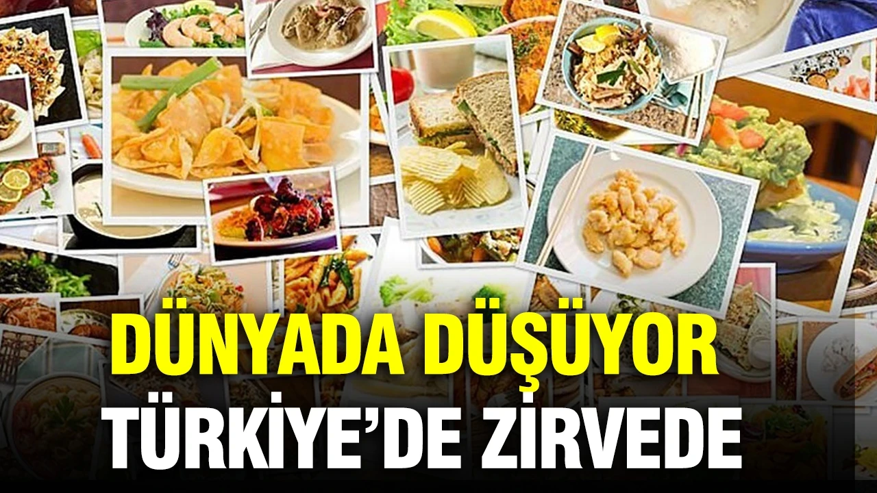 Dünyada düşüyor Türkiye’de yıllık zirvede: Gıda fiyatlarında makas açılıyor