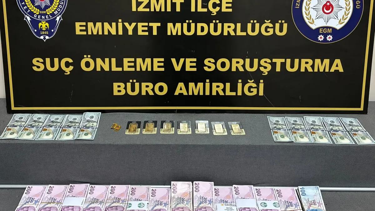Kocaeli’de "Sahte Altın" Operasyonu: Suçüstü Yakalandılar!