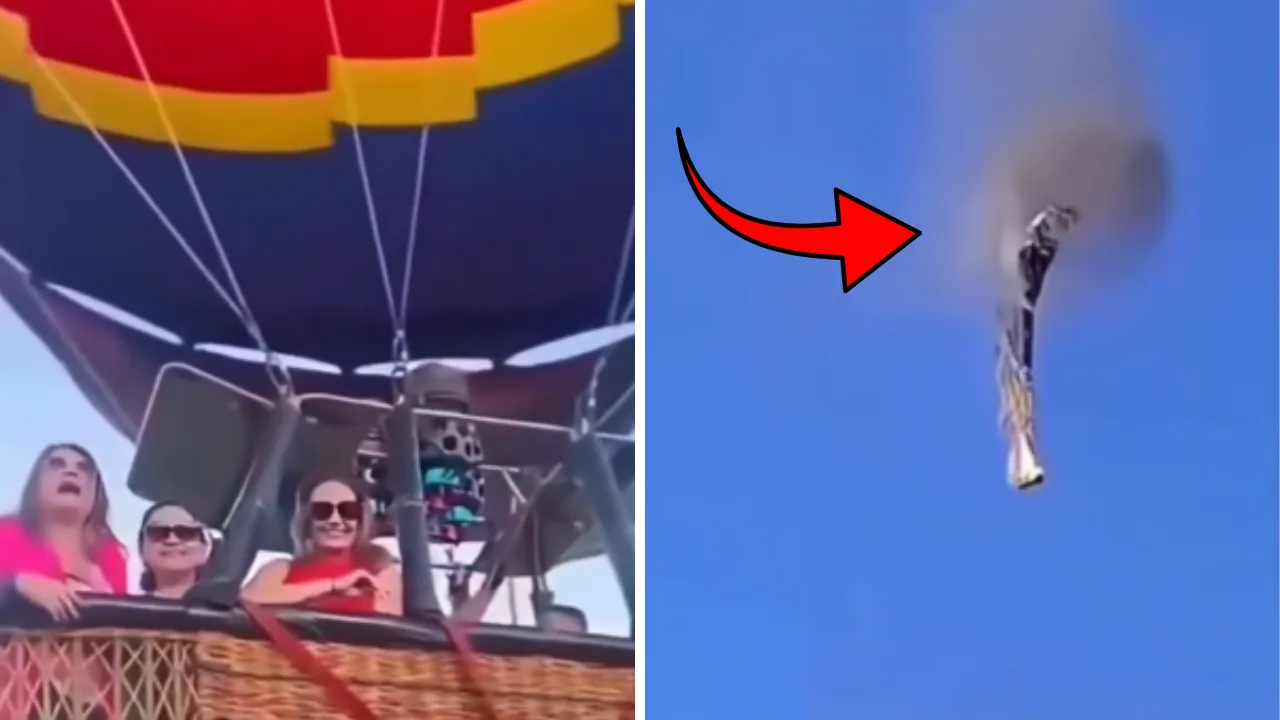 Brezilya'da sıcak hava balonu faciası! Gökyüzünde alevlere teslim oldu, ölü ve yaralılar var