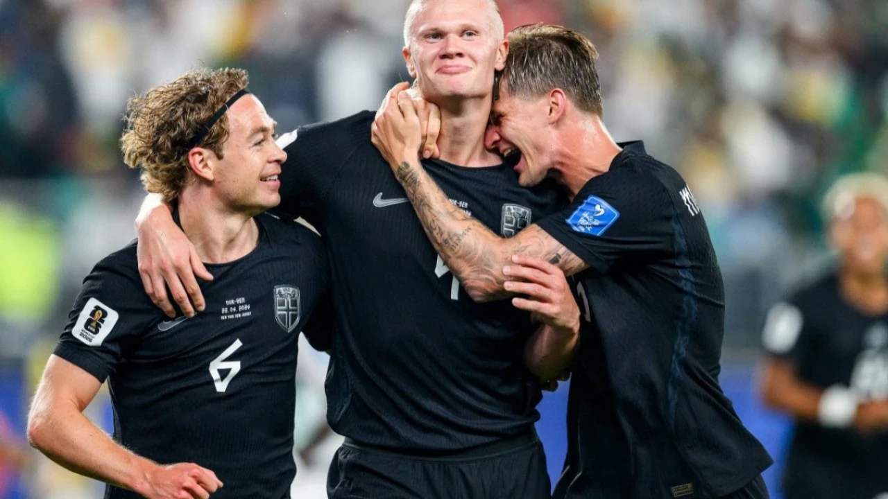 Gol düellosuna dönen maçta Norveç Senegal'i devirip turu garantiledi! Erling Haaland böyle istedi
