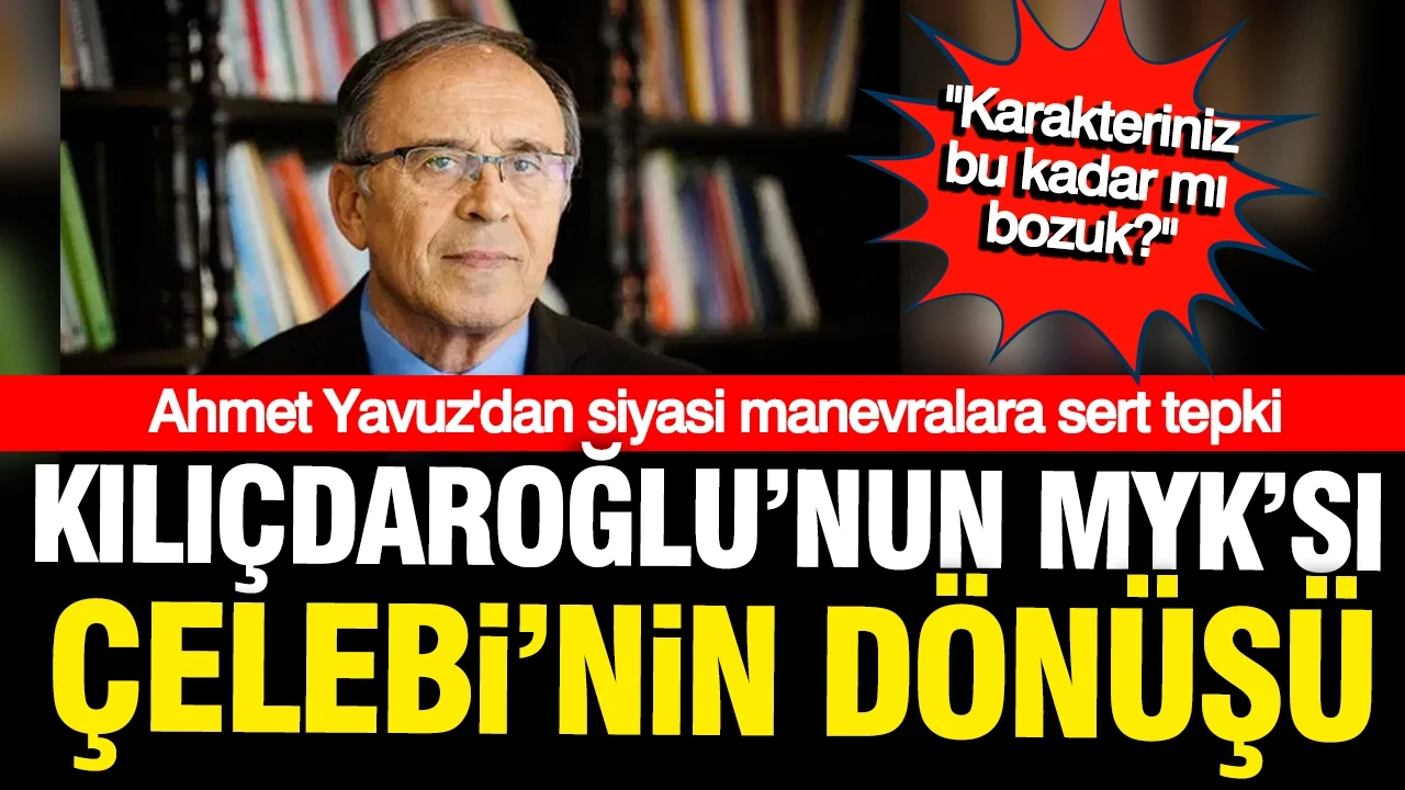 Emekli Tümgeneral Ahmet Yavuz siyasi manevralara sert çıktı: Karakteriniz bu kadar mı bozuk?