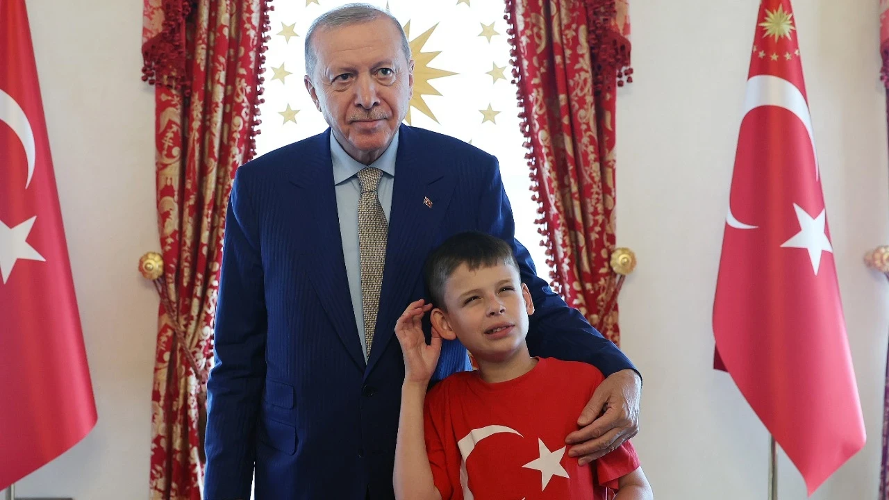 Cumhurbaşkanı Erdoğan Joshua Harris’i kabul etti