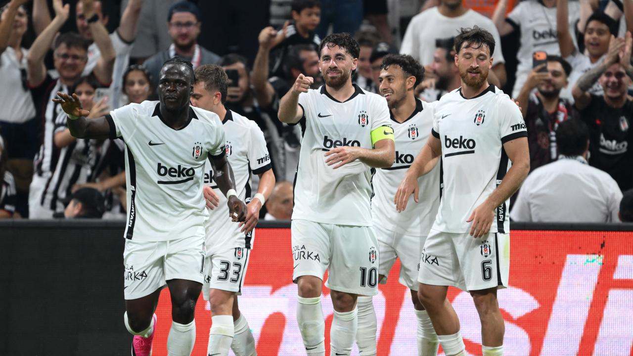 Beşiktaş, Midtjylland'ı 1-0 mağlup etti