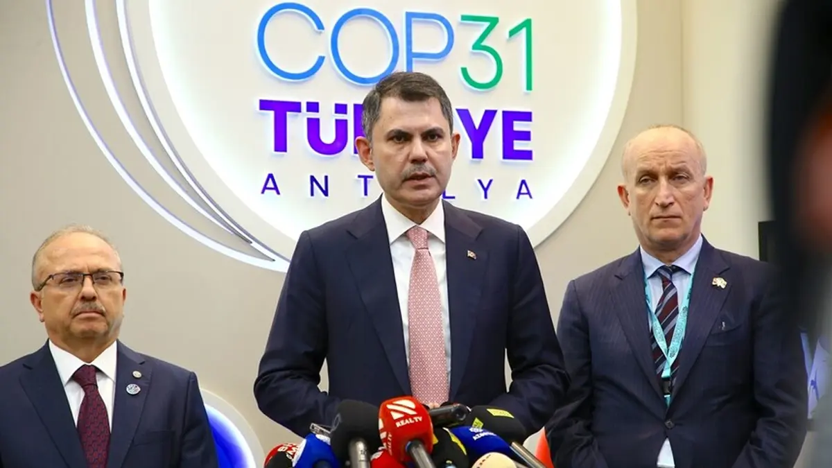Bakan Kurum, COP31 Ev Sahibi Ülke Anlaşmasını imzaladı