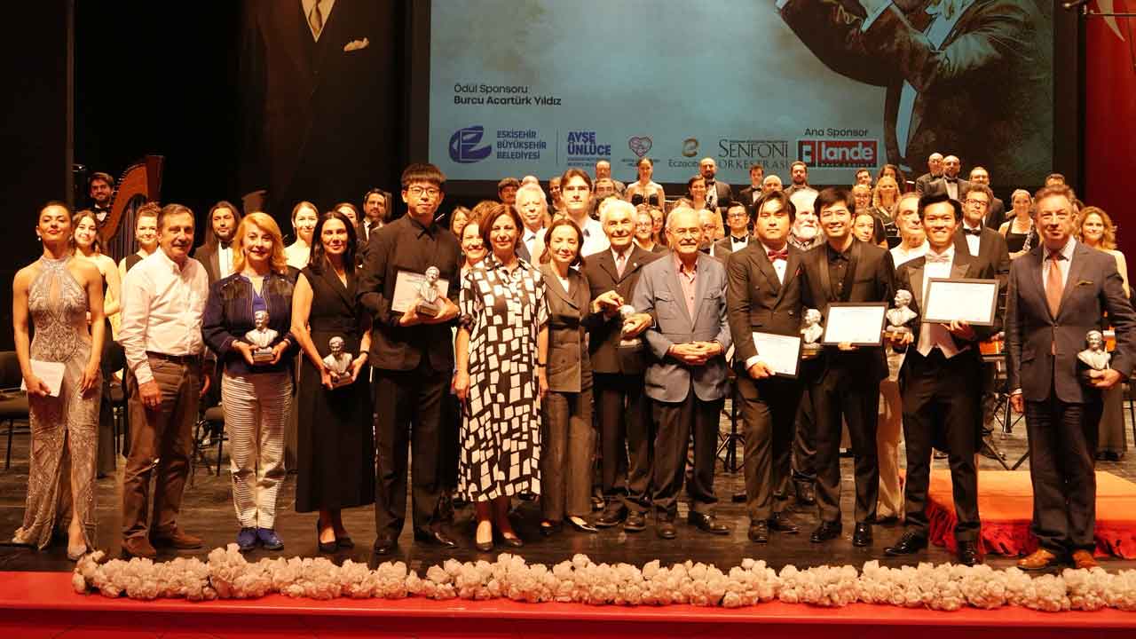 Uluslararası Gürer Aykal Şeflik Yarışması ödülleri verildi