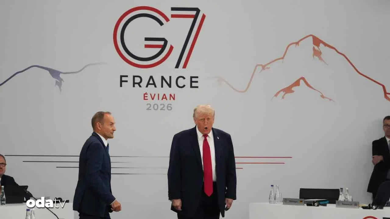 G7 Liderler Zirvesi'ne geç kalan Trump: Patron benim