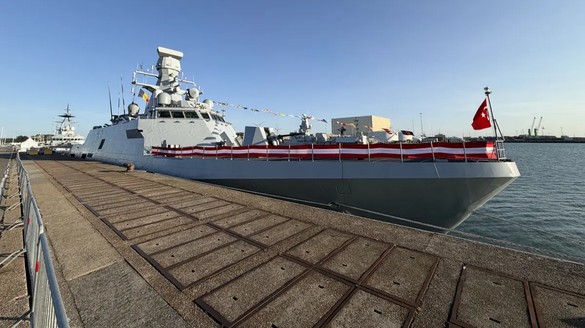 Belçika'da MİLGEM rüzgarı! TCG Burgazada ziyarete açıldı