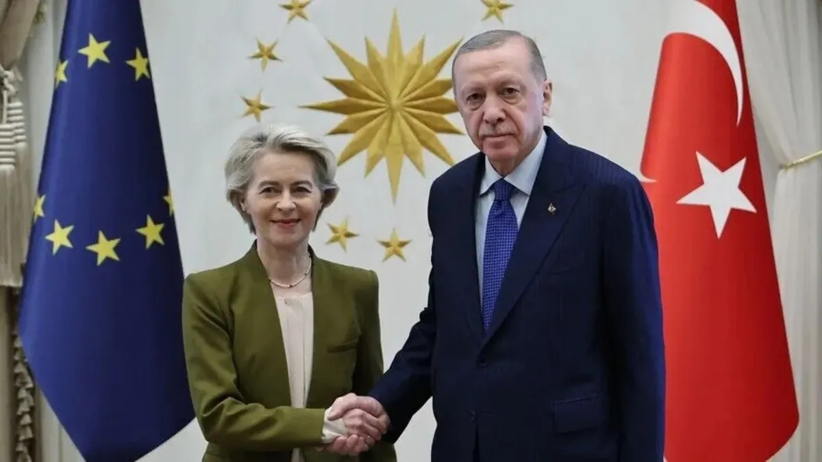 SON DAKİKA I Külliye'de AB rüzgarı: Başkan Erdoğan, von der Leyen ile görüştü!