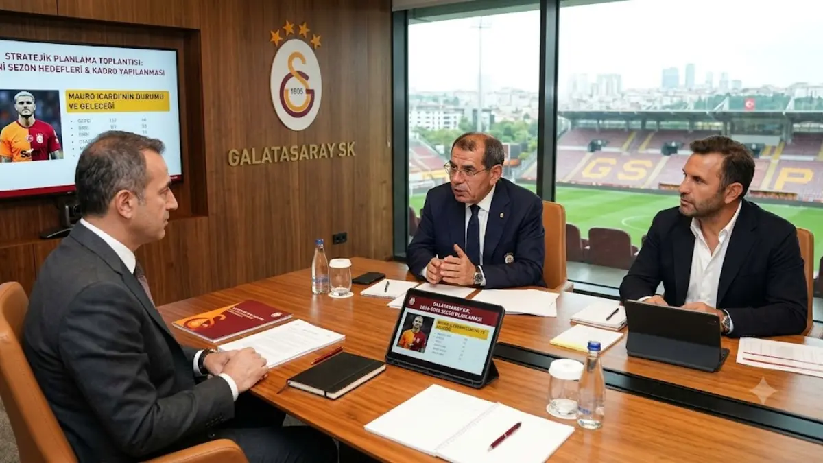 Galatasaray'da kritik toplantı! Mauro Icardi...