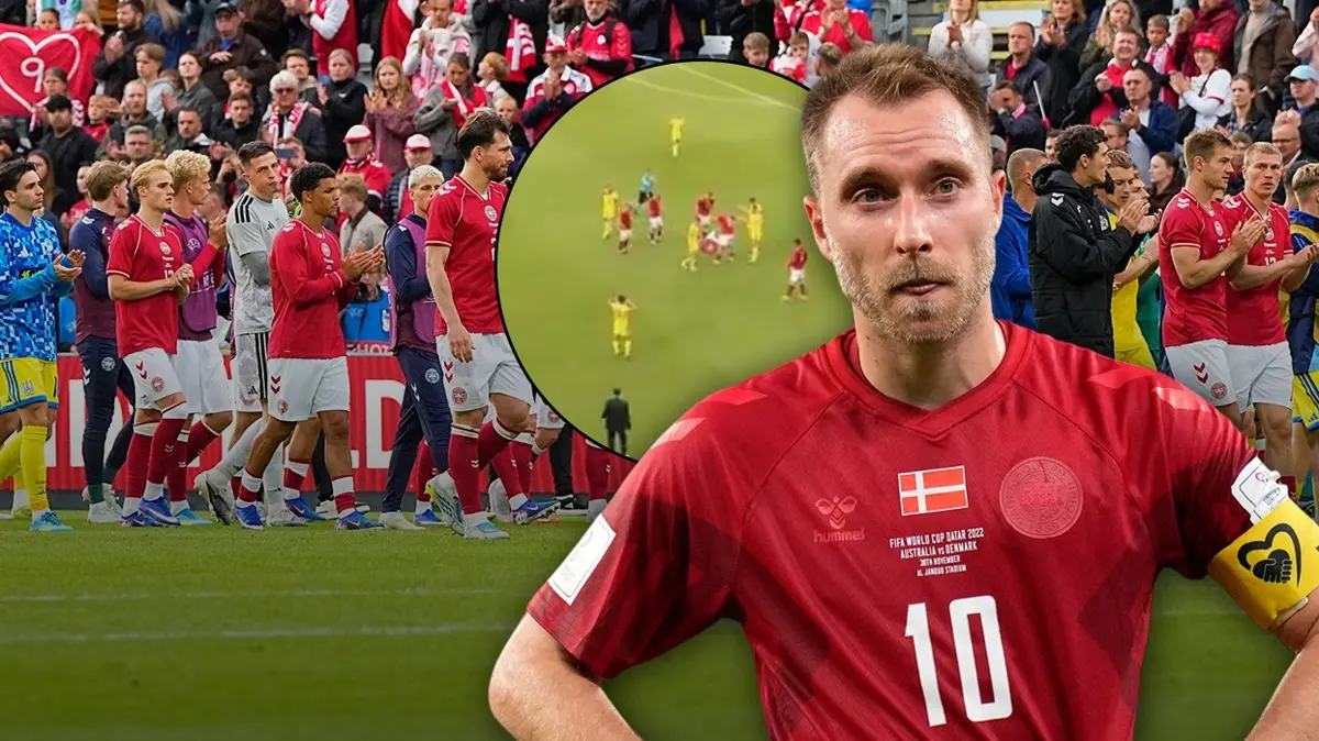 Korkutan anlar! Christian Eriksen sahada yere yığıldı