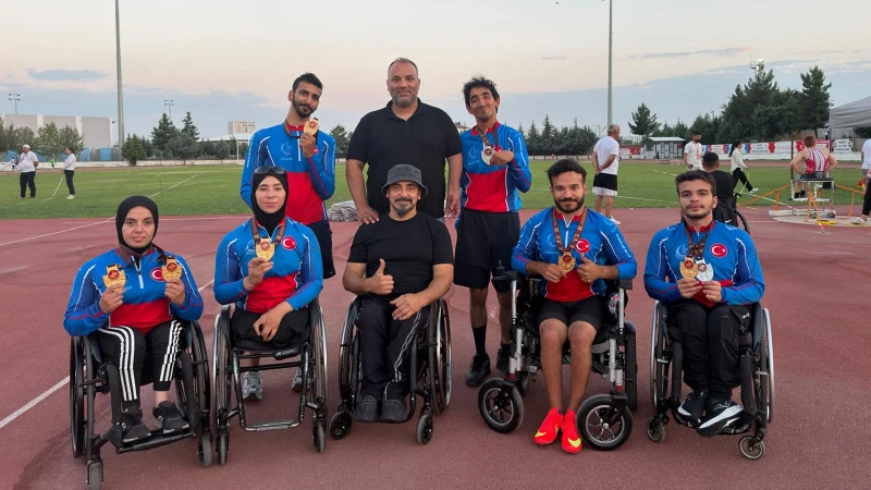 Bağcılar Para Atletizm’de Türkiye Şampiyonu oldu