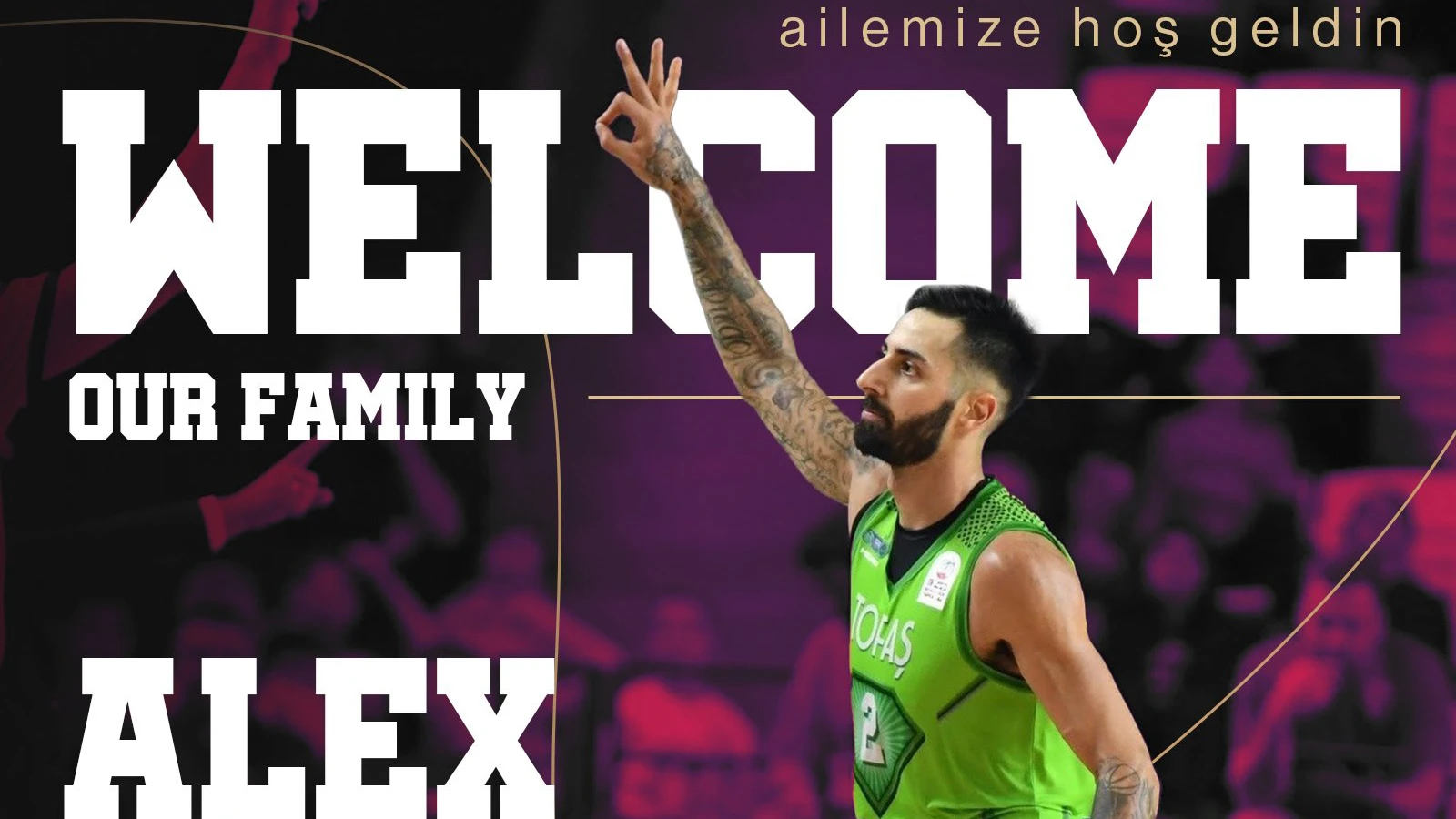 Bandırma Bordo Basketbol, Alex Perez'i renklerine bağladı